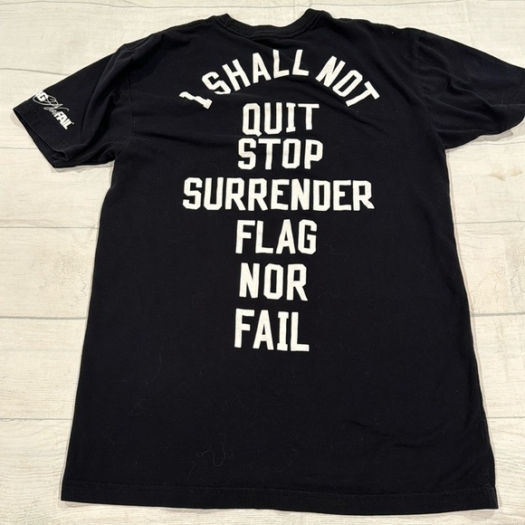 flag nor fail Tops - EUC Flag nor Fail Black I Shall Not small t-shirt 🖤